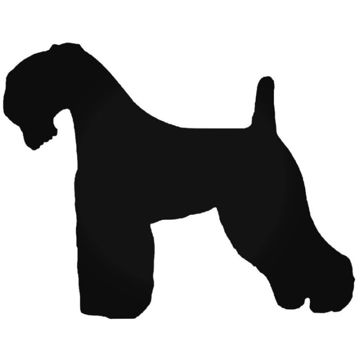 Buy Kerry Blue Terrier Dog Vinyl Decal Sticker Online