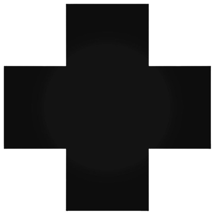 Plus Sign Cross Stickers – Bold Symbol Decals (2-Pack)