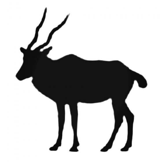 Antelope Decal Sticker V25