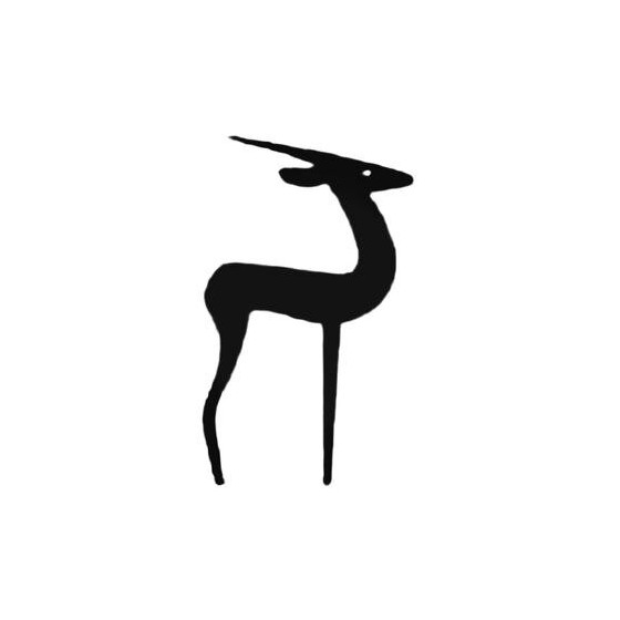 Antelope Decal Sticker V39