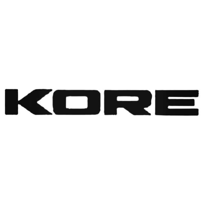Buy Kore Text Decal Sticker Online