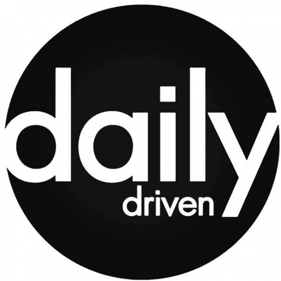 Daily Driven 2 Decal Sticker