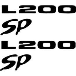 Mitsubishi L200 Stickers – Pickup Truck 4x4 Off-Road Decals (2-Pack)