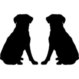 Buy Labrador Retriever Dog 2 Vinyl Decal Sticker Online