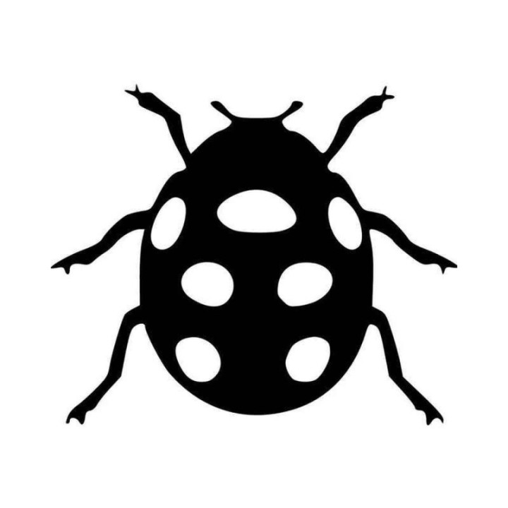 Buy Lady Bug Vinyl Decal Sticker Online