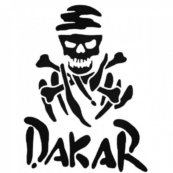 Dakar 3 Decal Sticker