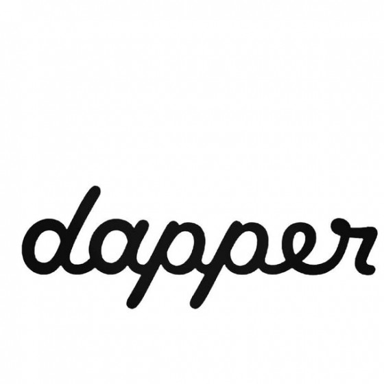 Dapper Sticker