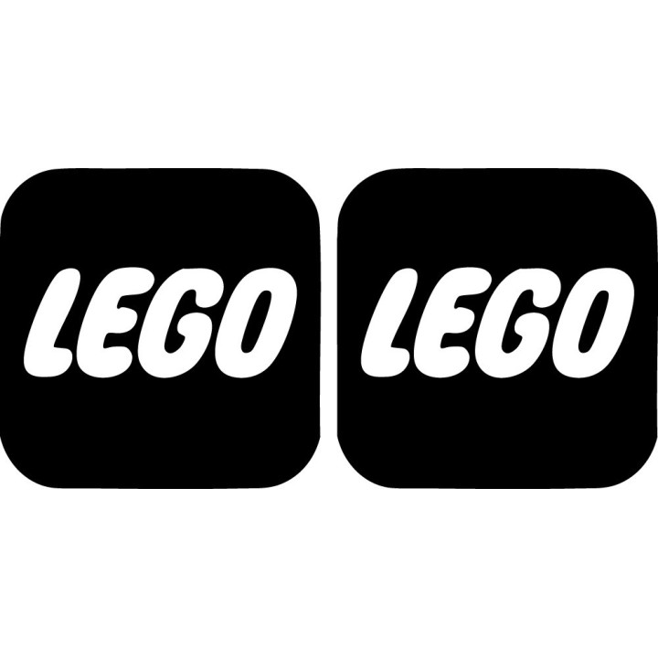 Lego Stickers – Brick Fan Decals (2-Pack)