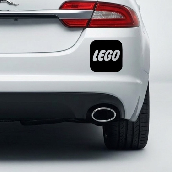 Lego Stickers – Brick Fan Decals (2-Pack)