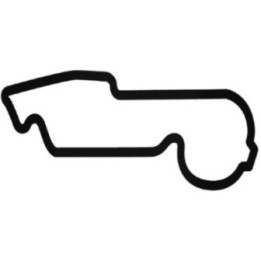 Buy Leipzig Porsche Testing Centre Kleiner Circuit Vinyl Decal Sticker Online
