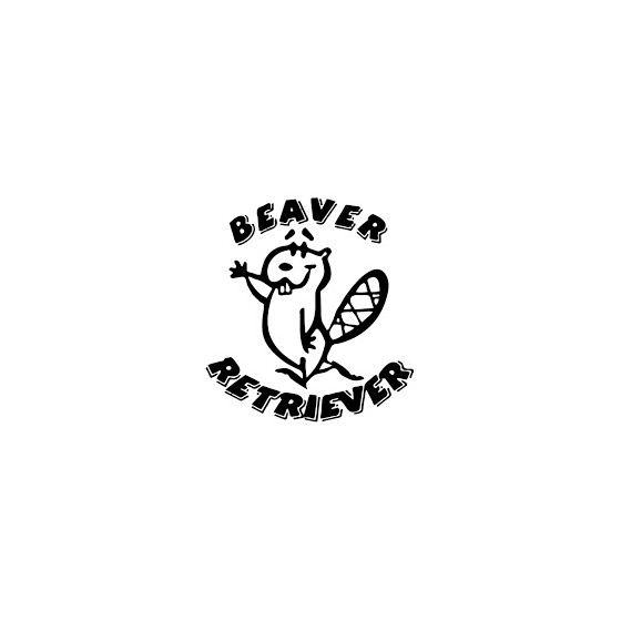 Beaver Decal Sticker V49