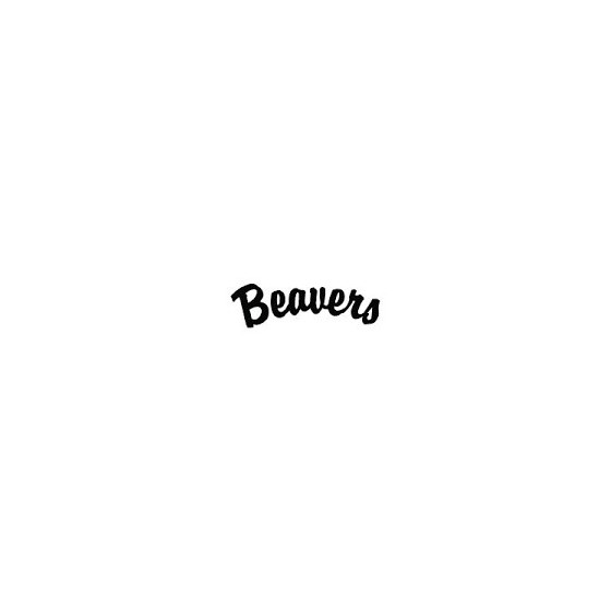 Beaver Decal Sticker V50