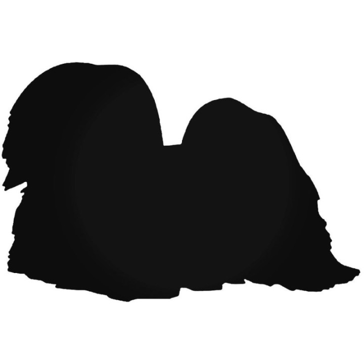 Buy Lhasa Apso Dog Vinyl Decal Sticker Online