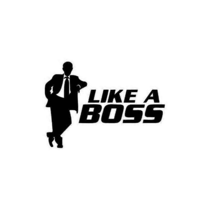 Buy Like A Boss Jdm Japanese 5 Decal Sticker Online