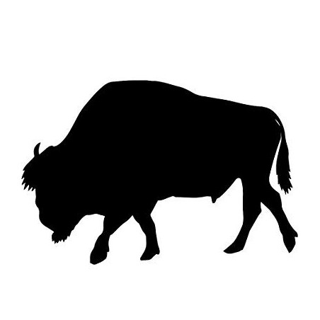 Buffalo Vinyl Decal Sticker V16 - DecalsHouse