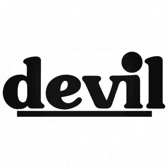 Devil 2 Decal Sticker