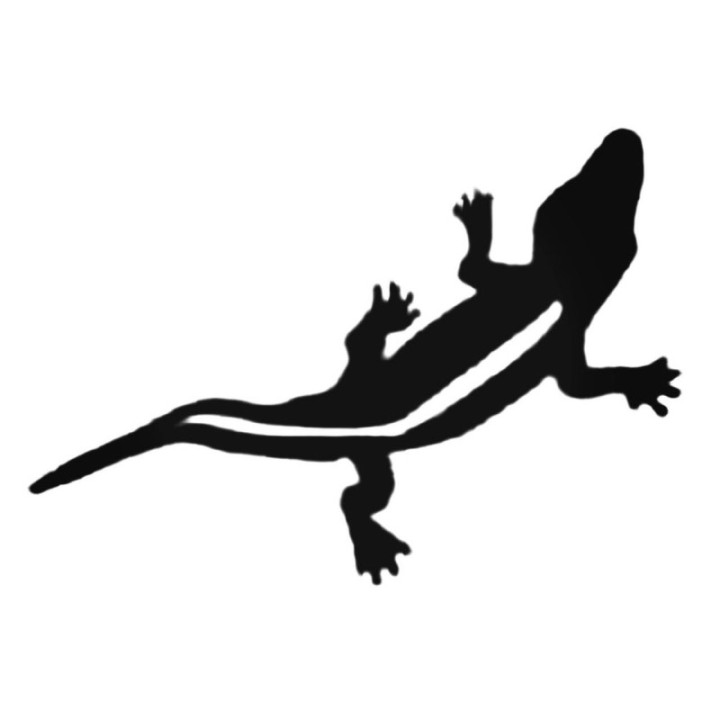 Buy Lizard Gecko With Stripe Decal Sticker Online