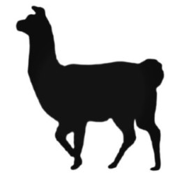 Buy Llama Walking Decal Sticker Online