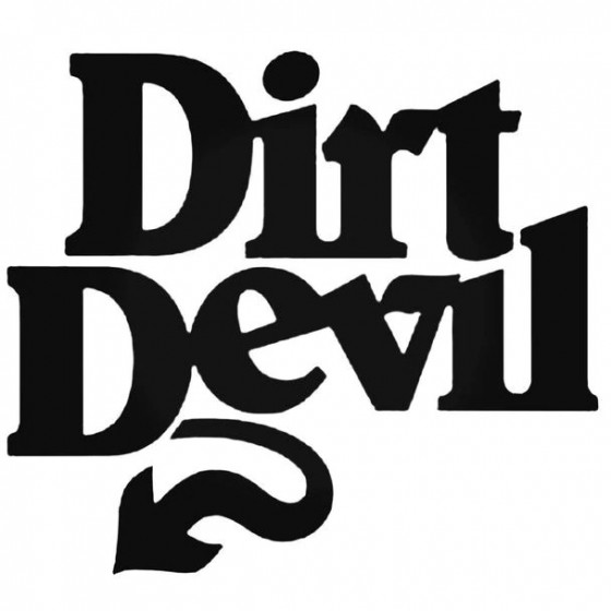 Dirt Devil Decal Sticker