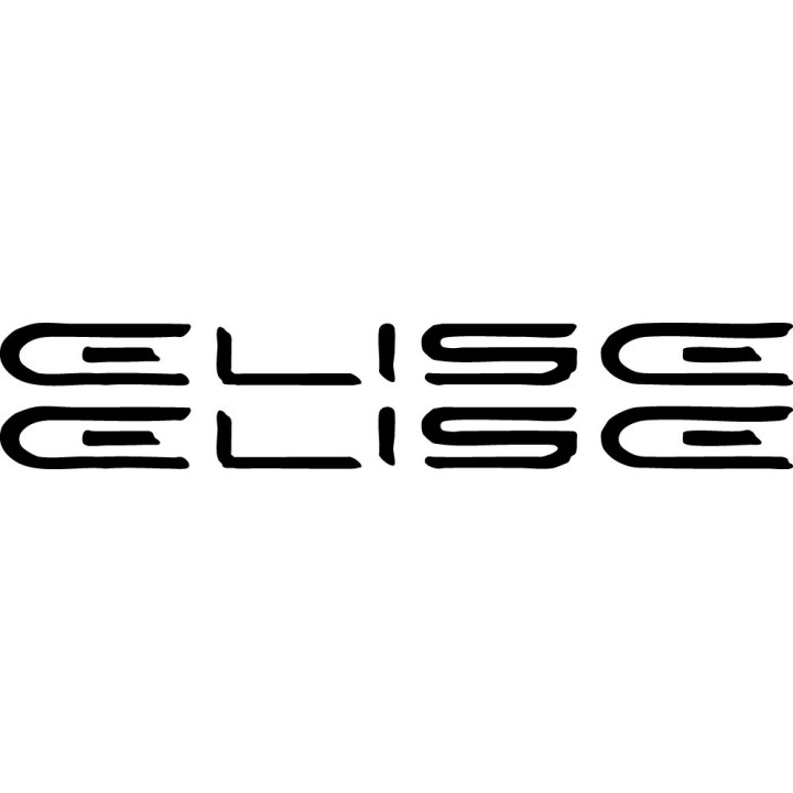 Lotus Elise Mk2 Stickers – Sports Car Aftermarket Decals (2-Pack)