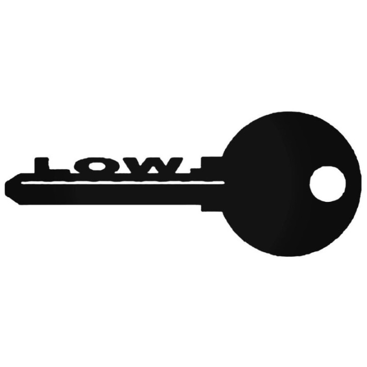 Low Key Stickers – Lowrider Stance JDM Decals (2-Pack)