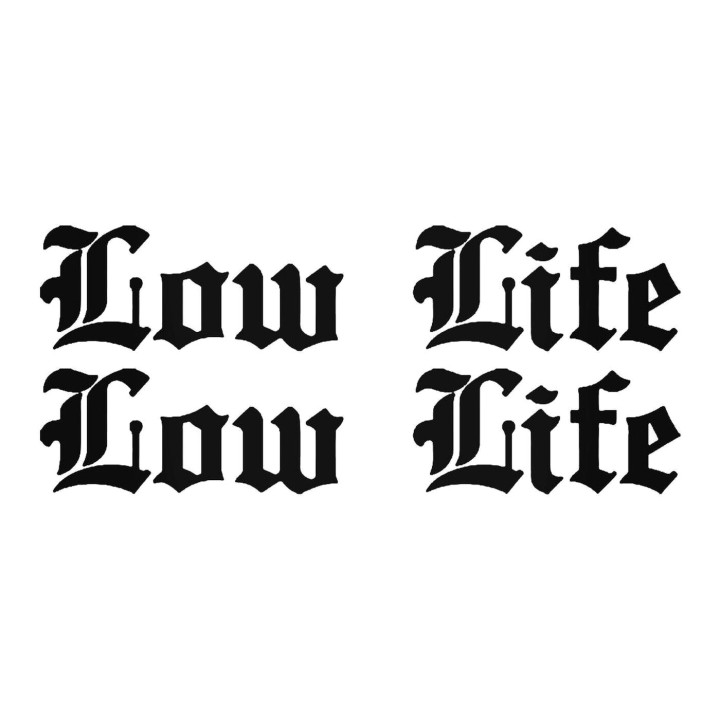 Buy Low Life Jdm Japanese 1 Vinyl Decal Sticker Online