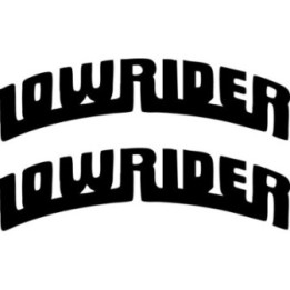 Lowrider Aftermarket Stickers – Hydraulic Suspension Car Decals (2-Pack)