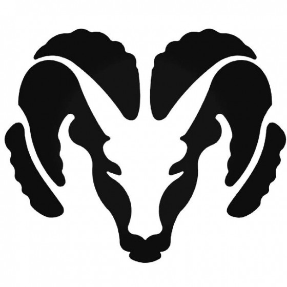 Dodge Ram Logo Sticker