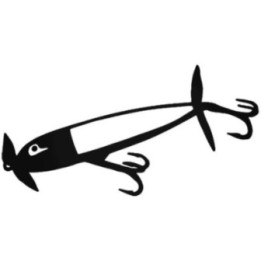 Buy Lure Bait Hook Fish Fishing 10 Vinyl Decal Sticker Online