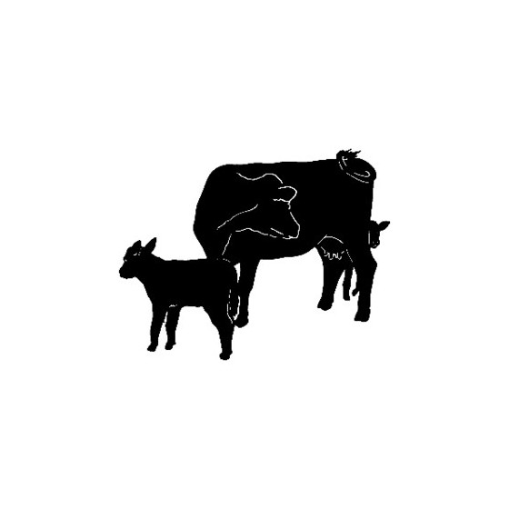 Cattle Vinyl Decal Sticker V18
