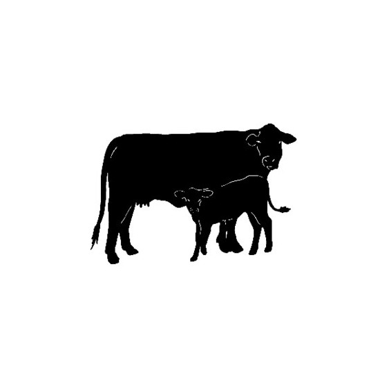 Cattle Vinyl Decal Sticker V21