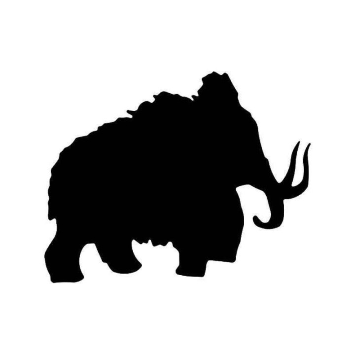 Buy Mammoth Vinyl Decal Sticker Online