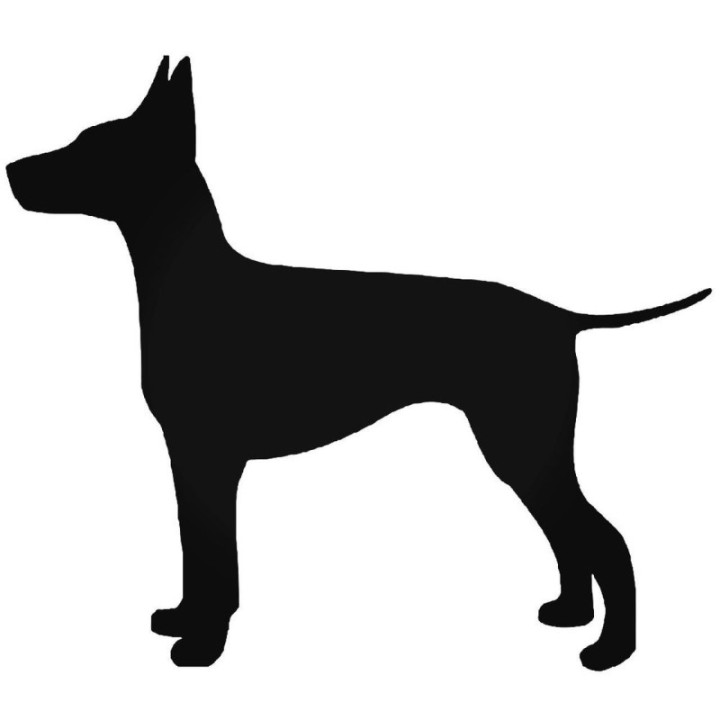Buy Manchester Terrier Dog Vinyl Decal Sticker Online