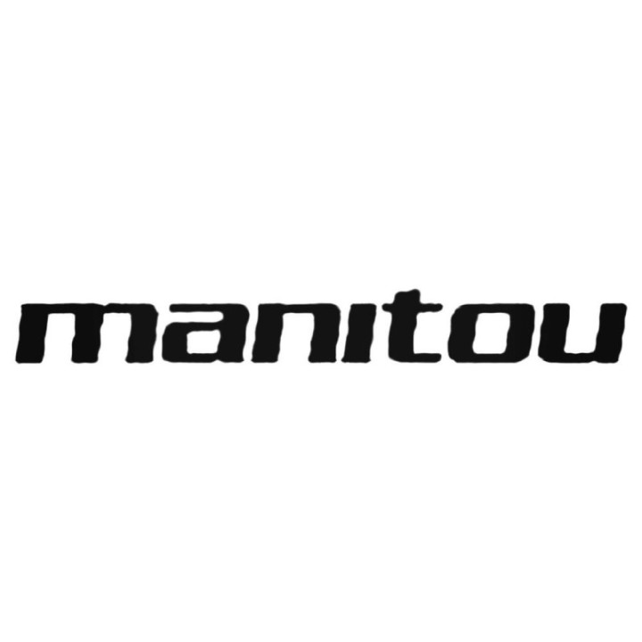 Buy Manitou Text Decal Sticker Online