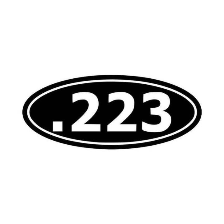 Buy M Ar Ammo Oval Vinyl Decal Sticker Online