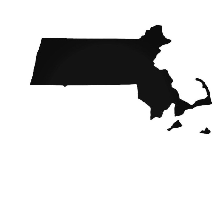 Buy Massachusetts Ma State Decal Sticker Online