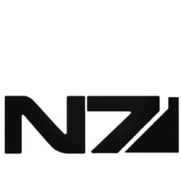 Mass Effect N7 Stickers – Commander Shepard Decals (2-Pack)