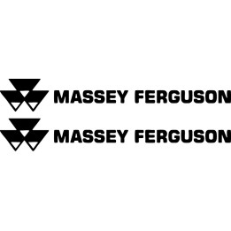 Massey Ferguson Stickers – MF 135 165 290 390 Tractor Decals (2-Pack)