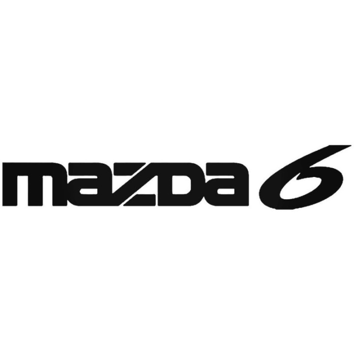 Buy Mazda 6 Vinyl Decal Sticker Online