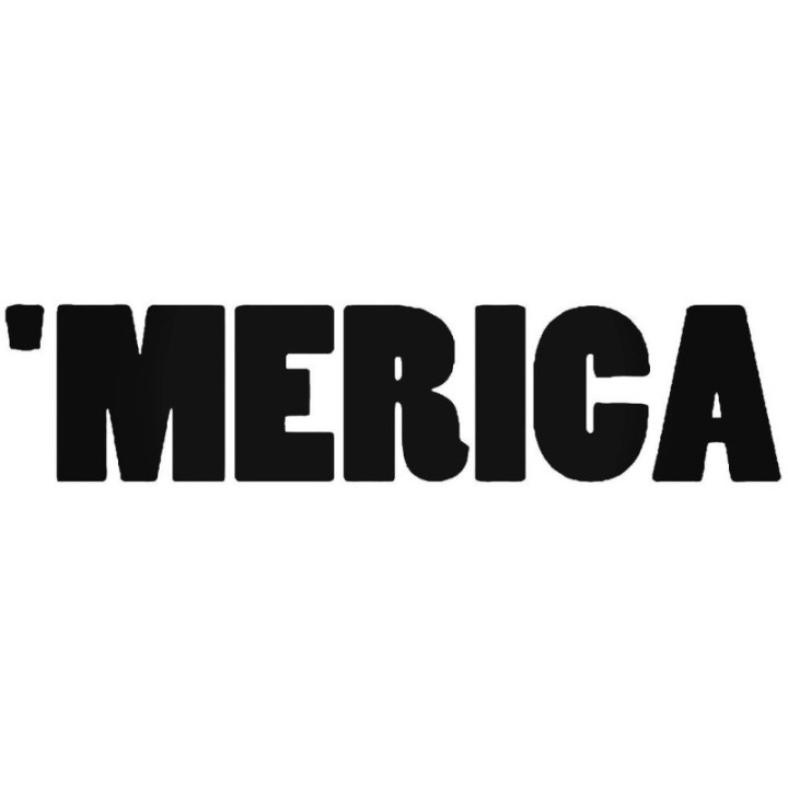 Buy Merica America Vinyl Decal Sticker Online