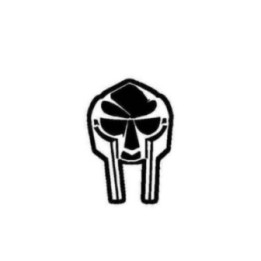 MF DOOM Mask Stickers – Madvillainy Hip Hop Decals (2-Pack)