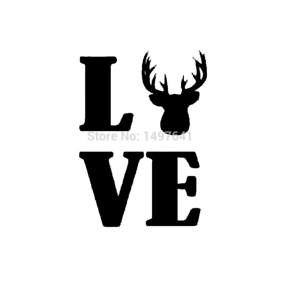 Buck Deer Vinyl Decal Sticker V66 Decalshouse 0675