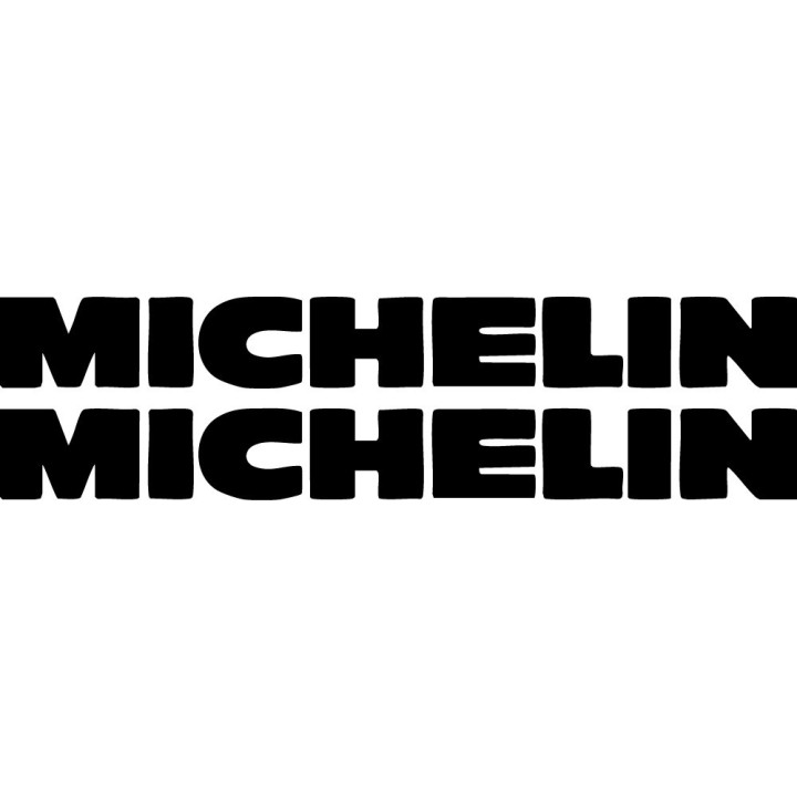 Michelin Stickers – Motorsport Tire Racing Performance Decals (2-Pack)
