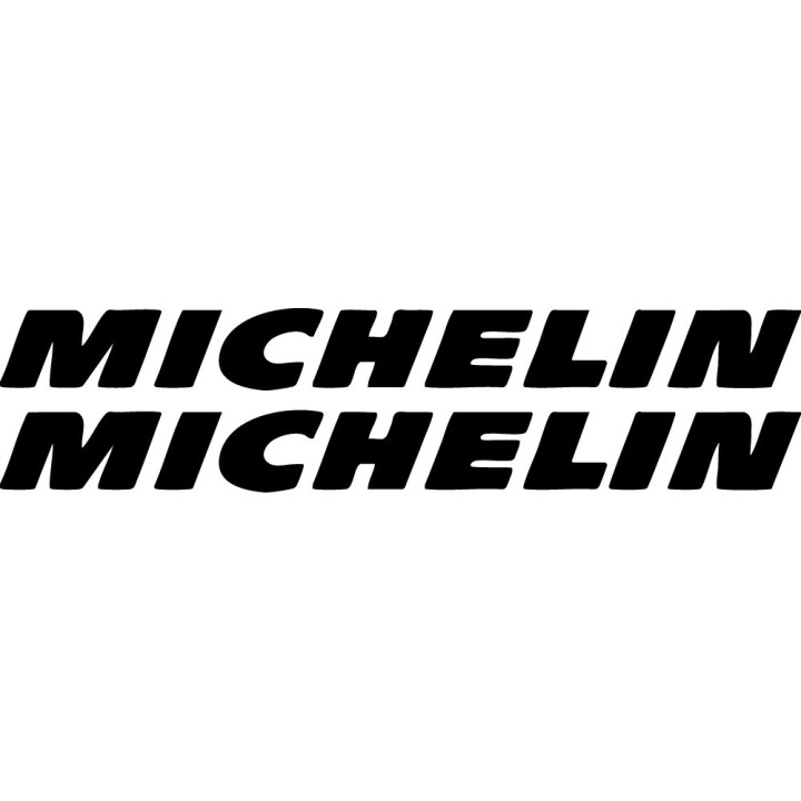 Michelin Stickers – Tyre Motorsport Bibendum Vinyl Decals (2-Pack)