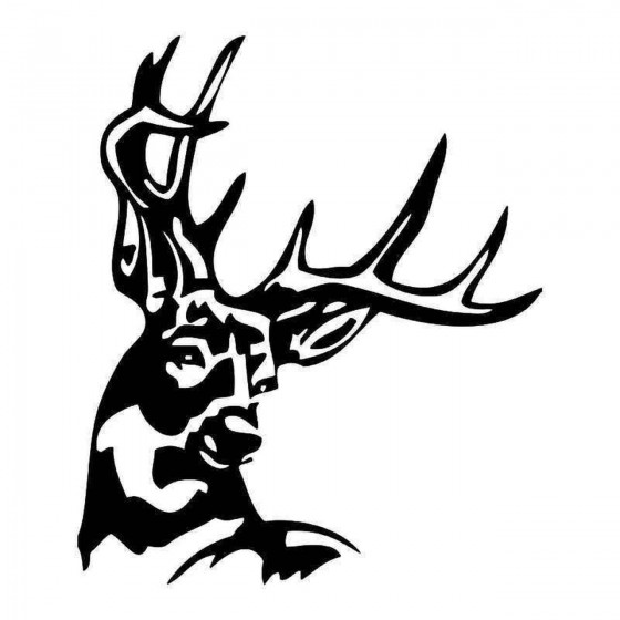Buck Deer Vinyl Decal...