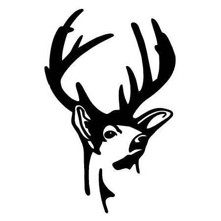 Buck Deer Vinyl Decal Sticker V9 - DecalsHouse