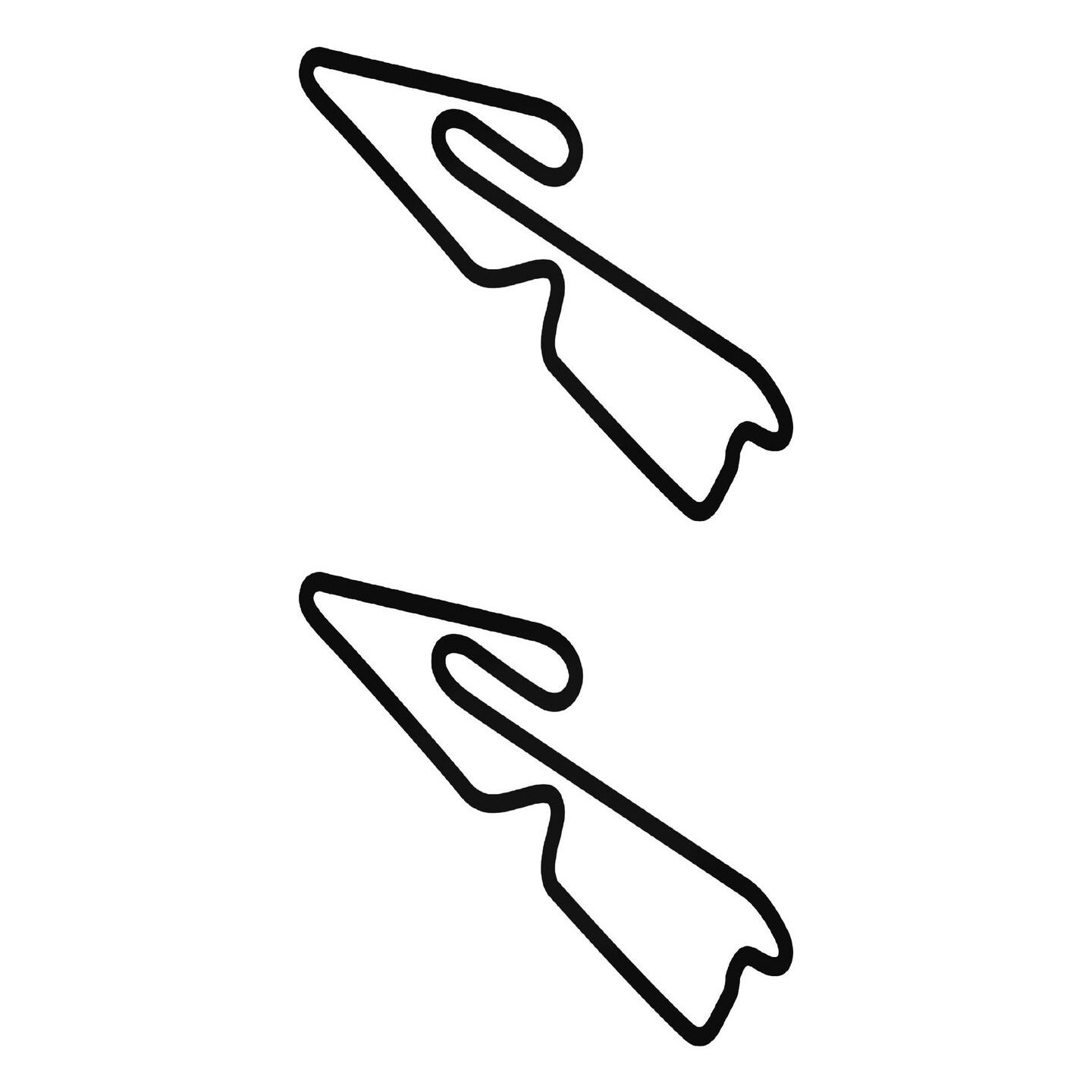 Buy Mission Raceway Parkhort Circuit Vinyl Decal Sticker Online