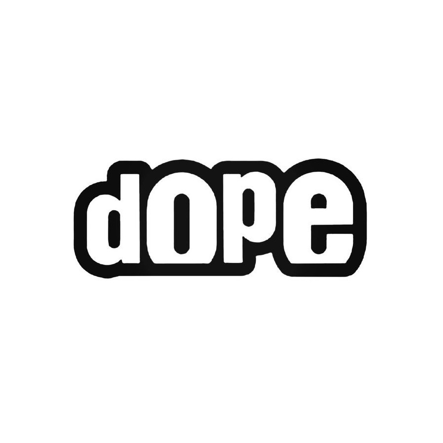Buy Dope 10 Decal Sticker Online