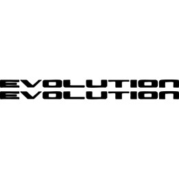 Mitsubishi Lancer Evolution Stickers – Evo IX X Decals (2-Pack)