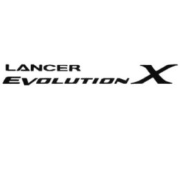 Buy Mitsubishi Evolution X Set Decal Sticker Online